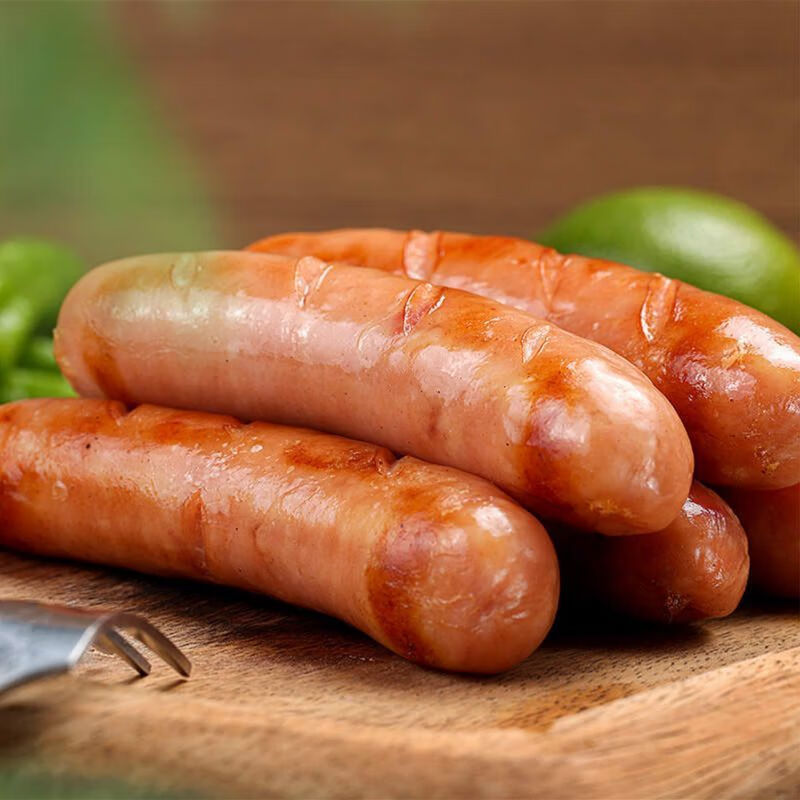 宜客火山石烤肠1kg台式烧烤肠1kg原味香肠烤肠热狗肠早餐火腿肠 宜客 台式烧烤肠1kg 普通快递