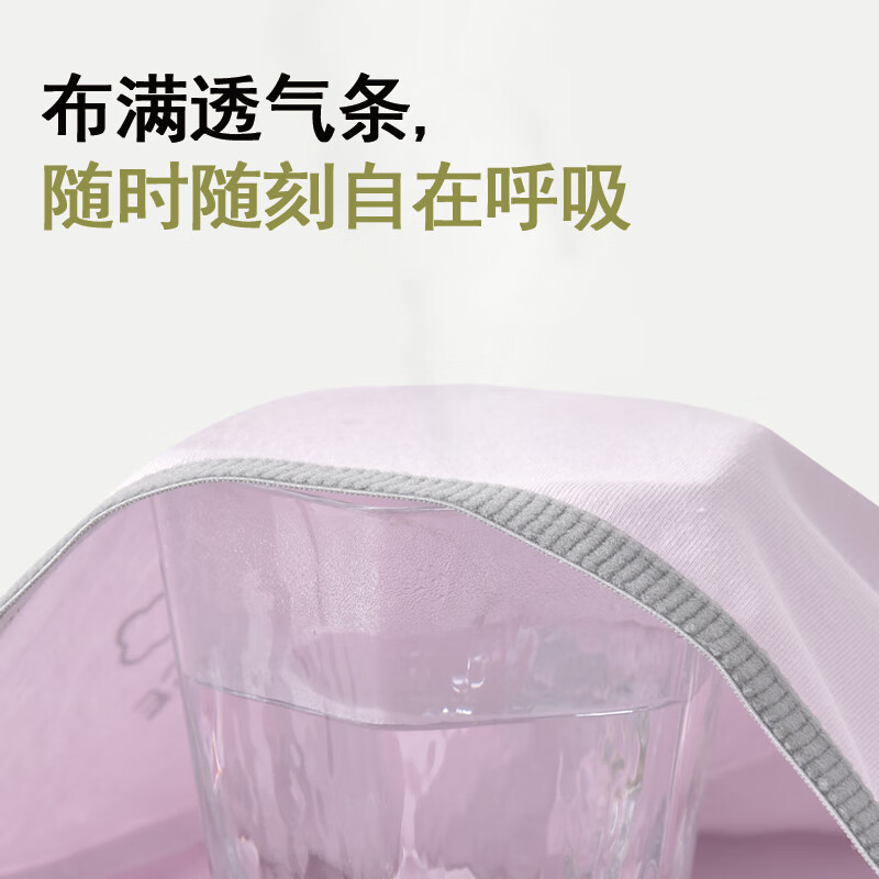 洁丽雅10A抑菌高腰纯棉女士内裤高弹亲肤简约纯棉抑菌底裆内裤女 抹茶/蓝莓/灰芋/糖霜 4条 2XL