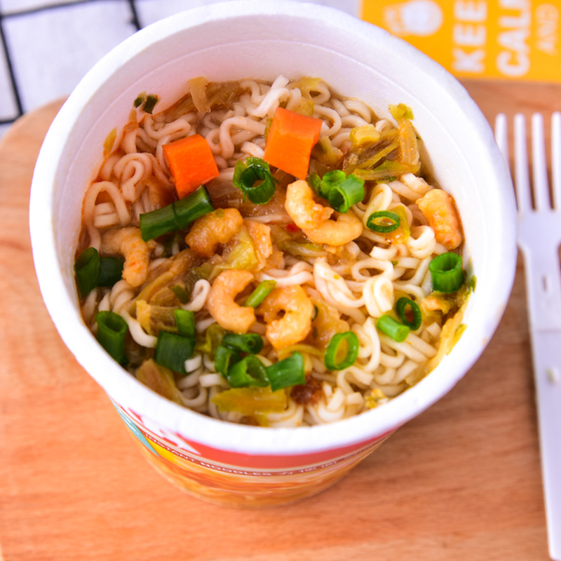 新加坡进口泡面 koka方便面鸡汤味咖喱味快熟汤面多口味70g*3杯/6杯/8