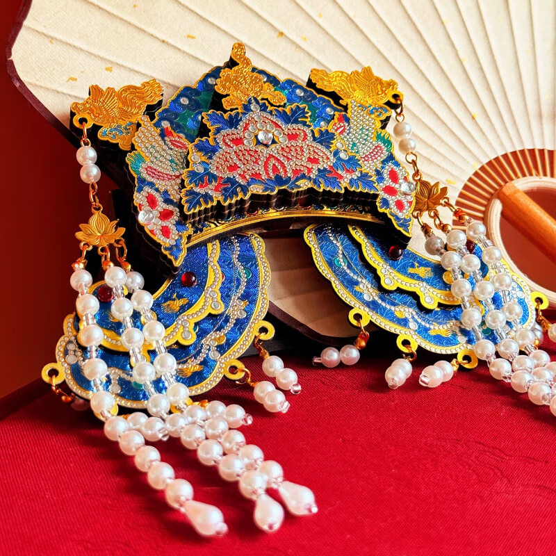 语森忆南京城墙凤冠冰箱贴文创朱元璋马皇后国风创意冰箱贴博物馆伴手礼 马皇后的凤冠_礼盒装