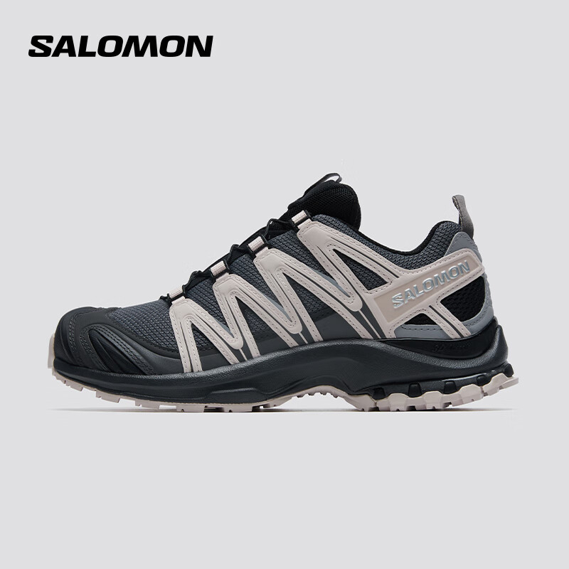 萨洛蒙（Salomon）男女款 城市轻户外舒适透气稳定支撑潮流穿搭运动鞋 XA PRO 3D 静谧紫 491841 40 (UK 6.5丨 40)