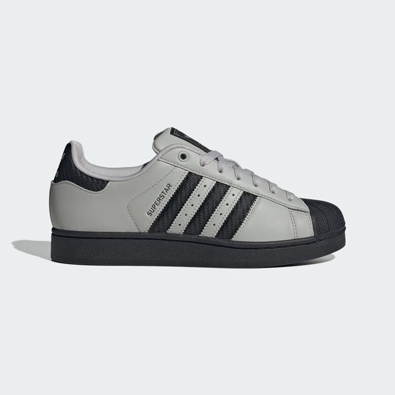 三叶草（Adidas）Superstar 增高 黑白贝壳头 小白鞋 休闲鞋 板鞋 运动鞋男鞋女鞋 JQ3183 40
