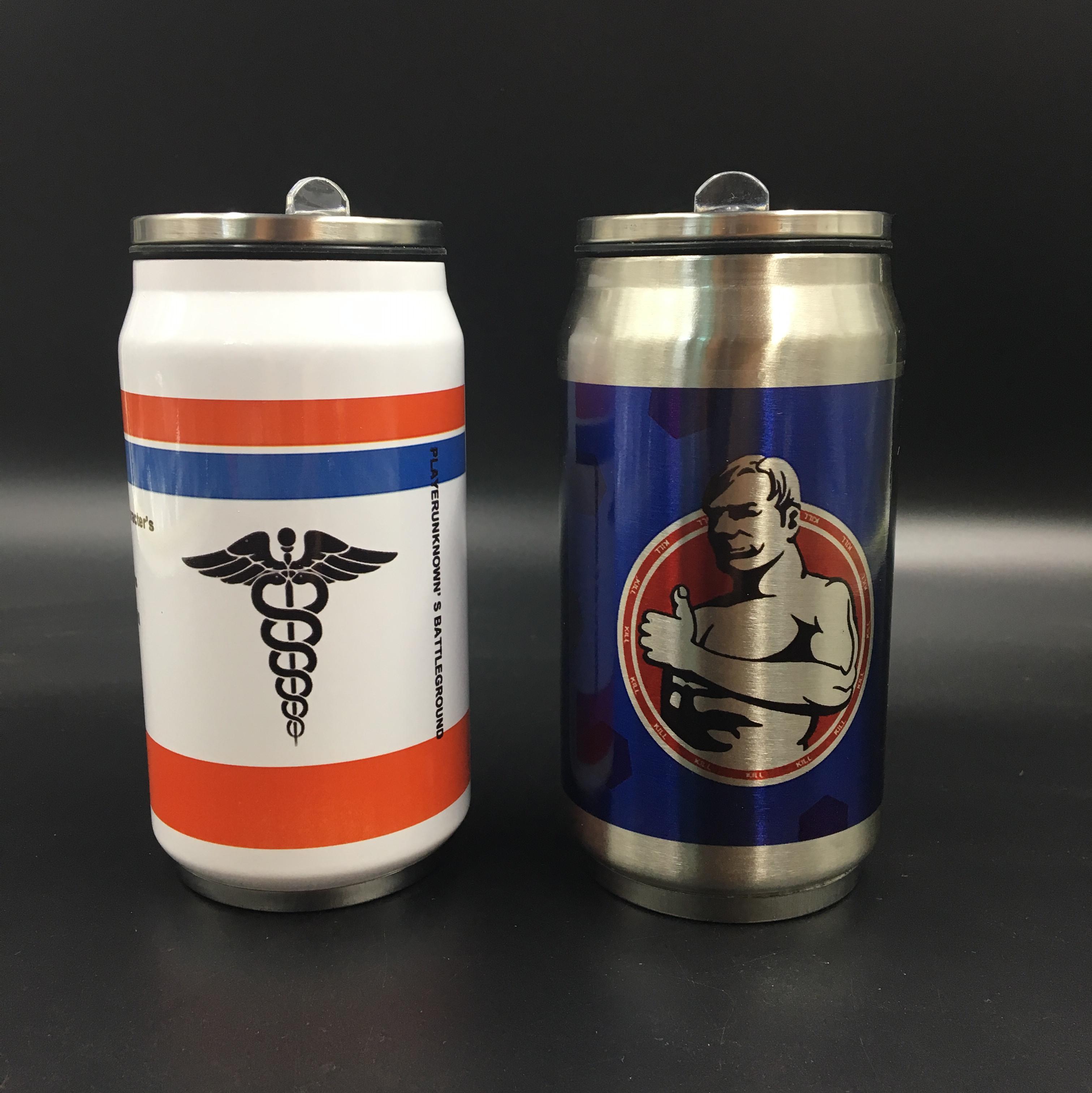 硕霸吃鸡止痛杯子绝地周边求生刺激战场止痛药杯子保温保冷cosplay