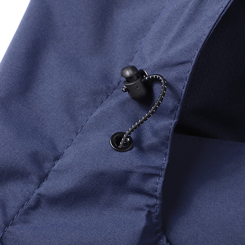 拾福(SHIFU)冲锋衣男士外套2025新款春秋休闲夹克户外防风上衣男女同款衣服 深蓝色(男款) 5XL (185~200斤)