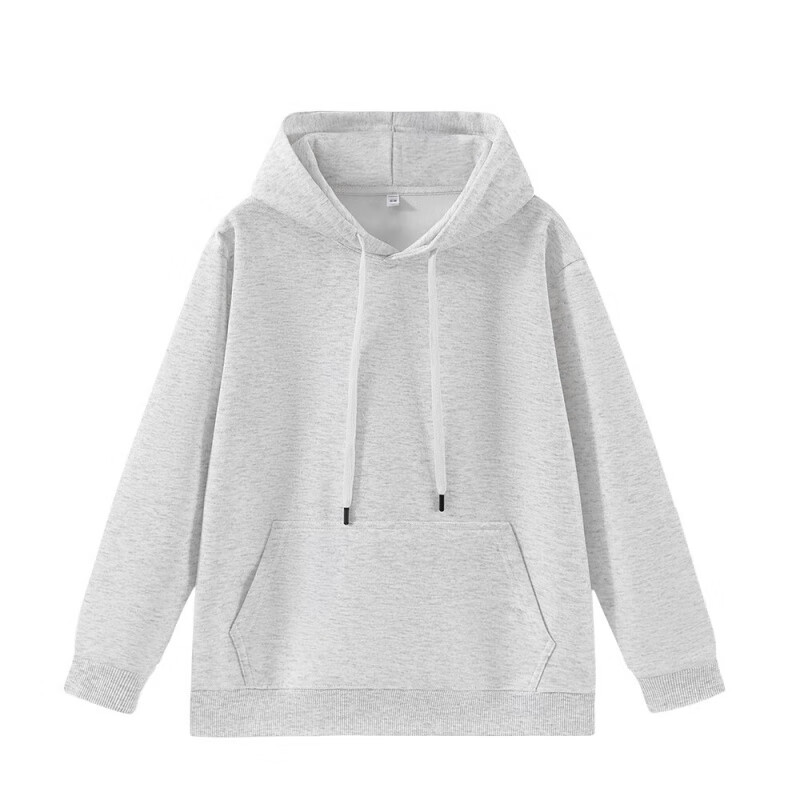 凡客诚品（VANCL）官方店连帽卫衣男秋季休闲运动长袖上衣外套 花灰 XL