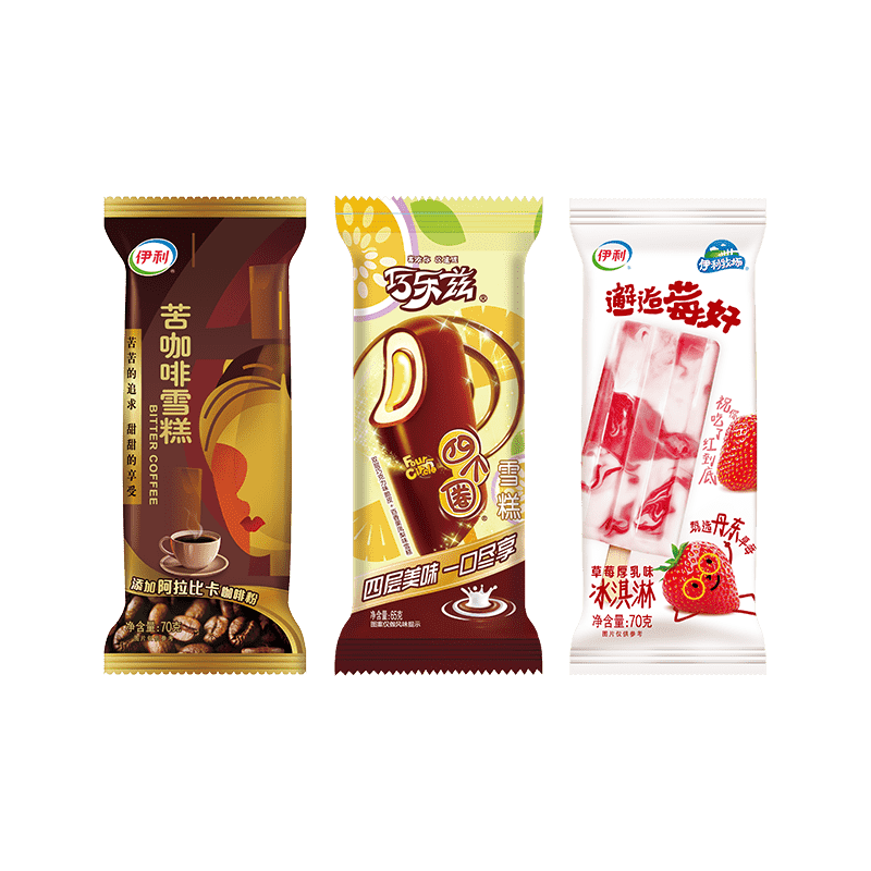 伊利冰淇淋冰工厂全家福新品雪糕冰激凌冰棍批发 冰工厂全家福45支（共3054克）