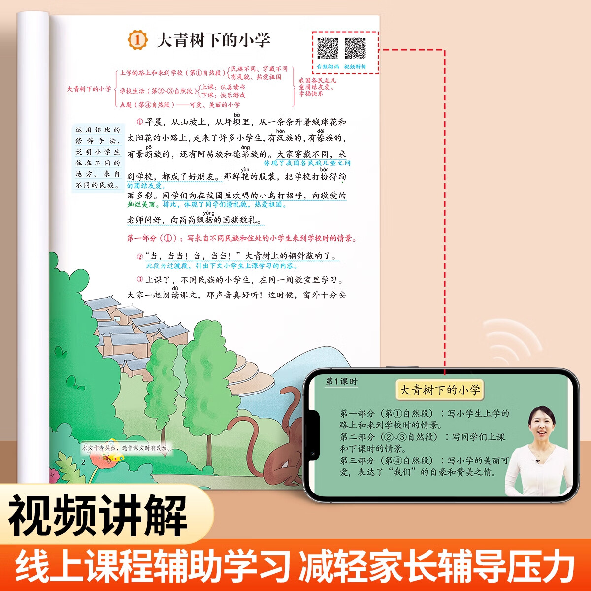 课堂笔记三年级上册小学教材全解2025新版四五六年级小学生人教版同步练习册数学英语全套随堂笔记教材解读正版教辅资料秋季新教材 三年级上【语+数+英】人教版