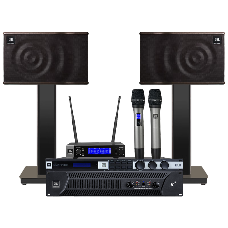 JBL MK12רҵ���������������װ ��ͥKTV�ڹ����� ������̨�ݳ� ��ҵ��ѵ���� ���̱�������ϵͳ�豸