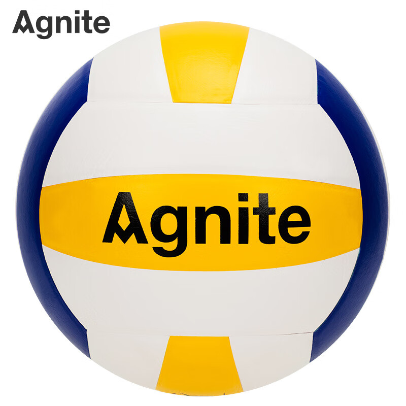安格耐特（Agnite） EVA5號排球室內(nèi)外訓(xùn)練中學(xué)生中考使用比賽訓(xùn)練排球 5號 安格耐特F1251_PVC貼片排球(