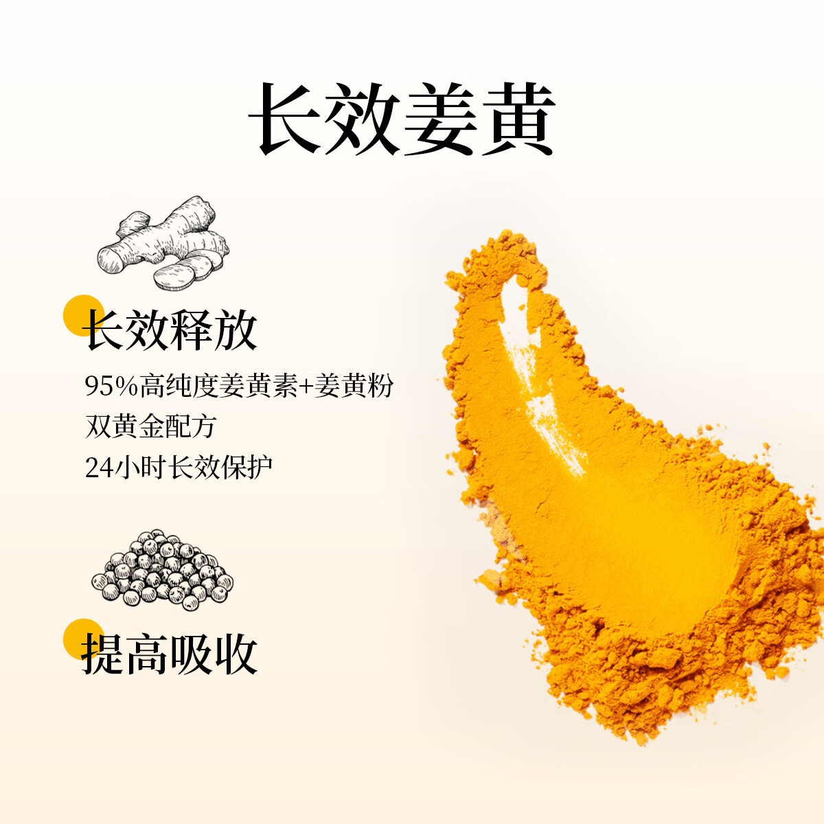 Yusiba御仕葆高浓度缓释姜黄60片 护肝养胃抗炎症抗过敏提高免疫力应酬 95%高浓度姜黄60粒