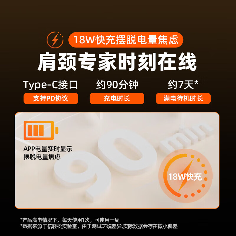 倍轻松(breo)N6mini【金推手】颈椎按摩器 按摩披肩肩颈斜方肌腿腰颈部按摩仪 送母亲父亲节生日礼物送女友男友 【轻奢肩颈仪礼盒款】 N6miniPro