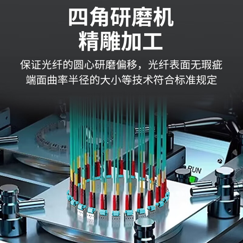 CFRHE 长烽联和电信级光纤跳线 OM3多模万兆双芯50/125 SC/FC/LC/ST光纤线机房收发器尾纤 低烟无卤抗弯曲可定制 OM3多模万兆双芯【LC-LC】 10米