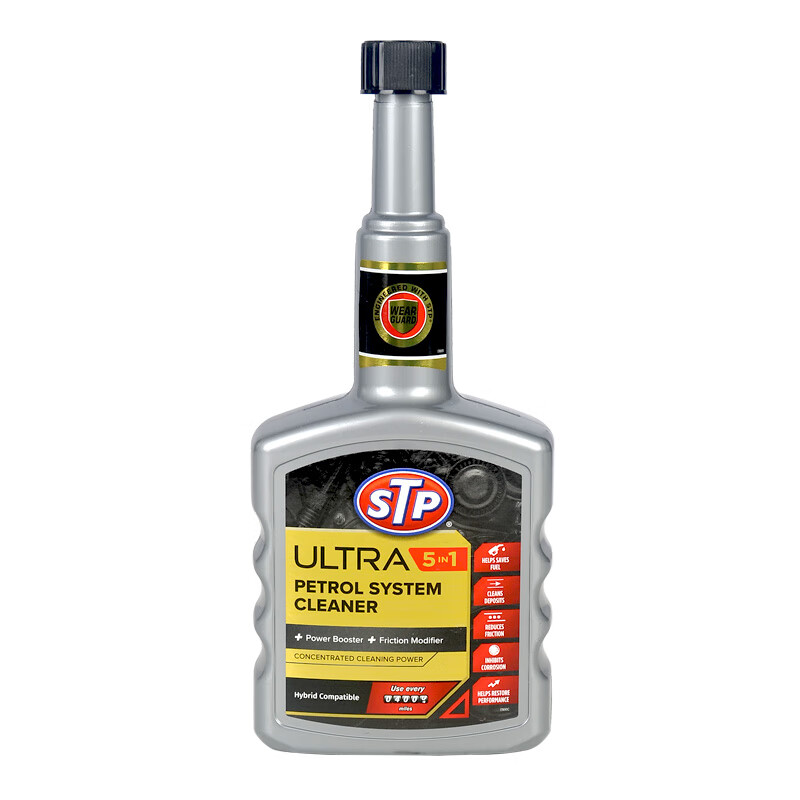 STPUltra5合1汽车燃油添加剂 燃油宝除积碳 燃油系统发动机清洗剂 400ml*单瓶装