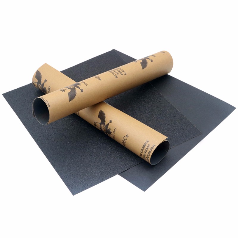 水磨砂纸木工抛光打磨干磨细砂纸皮水砂纸干湿两用砂纸片打磨沙纸 4