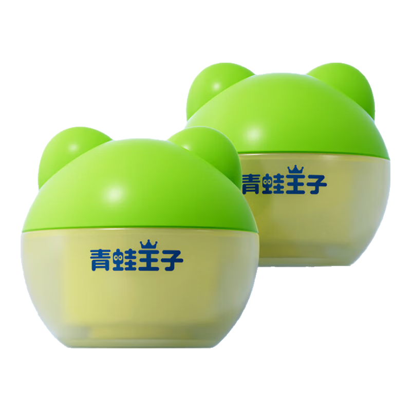 青蛙王子（FROGPRINCE）宝宝润肤霜儿童婴儿面霜补水保湿霜润肤身体乳秋冬防干裂护手霜 【补水保湿】舒缓面霜15g*2瓶