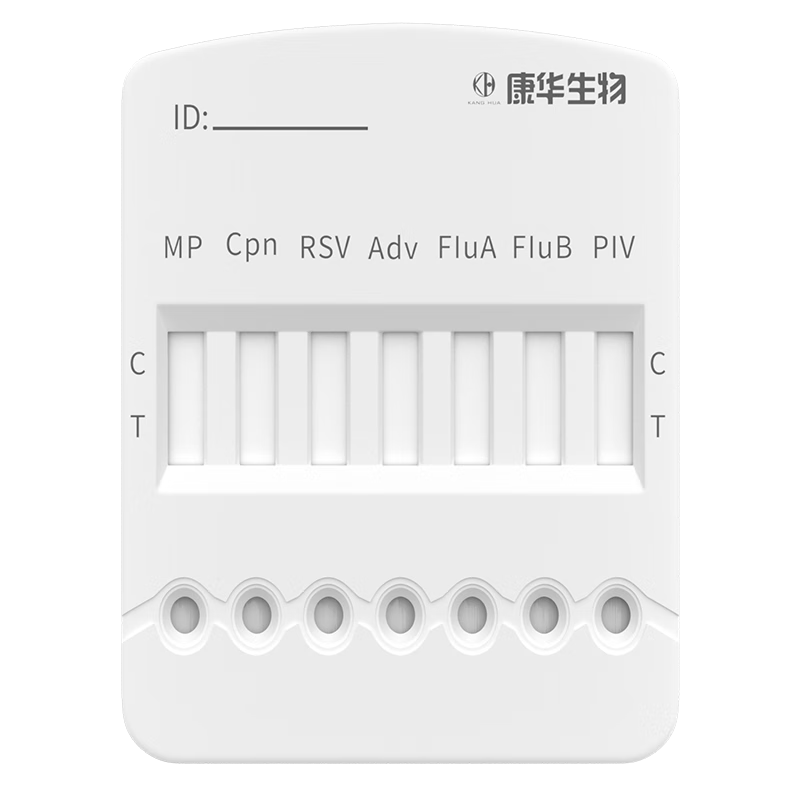 KANG HUA甲流乙流肺炎支原体衣原体腺病毒合胞病毒副流感病毒七合一检测