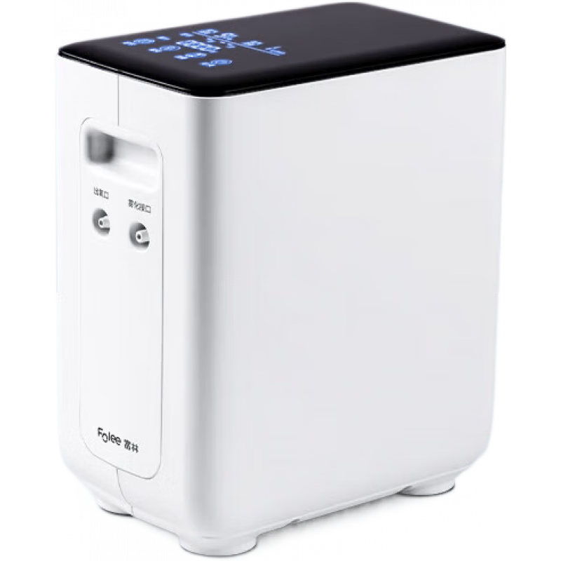 富林（Folee）便攜式家用制氧機(jī)老人孕婦吸氧霧化器一體機(jī) 家用智能型1L制氧機(jī)帶霧化.