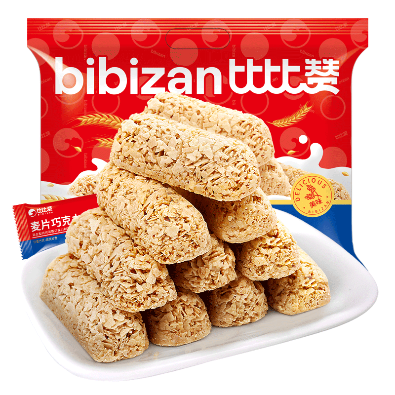 �ȱ��ޣ�BIBIZAN�������ɿ��� 500g ������ ��ͯѧ�� ���ʴ��� ������ʳ �����Ź� 8.9Ԫ