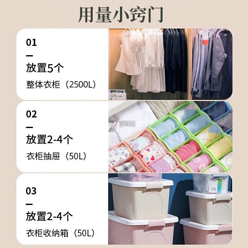 花香樟脑丸衣柜驱蟑螂樟脑球防虫防霉防潮天然香薰包婴幼衣服除味 蓝风玲香【一包96袋】【发5大包】