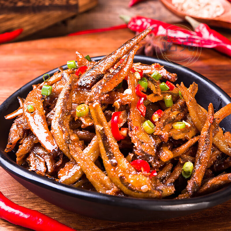 湘味悦色劲辣小鱼仔55小包毛毛鱼湖南特产香辣麻辣休闲零食网红 酱香味[嗨吃小鱼仔] 55包[赶紧囤]