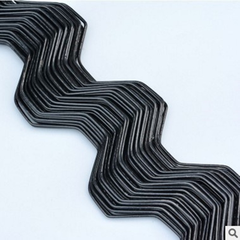 爱悦 温室塑料薄膜大棚配件防风卡槽卡簧高强度弹簧固膜卡丝包塑卡簧