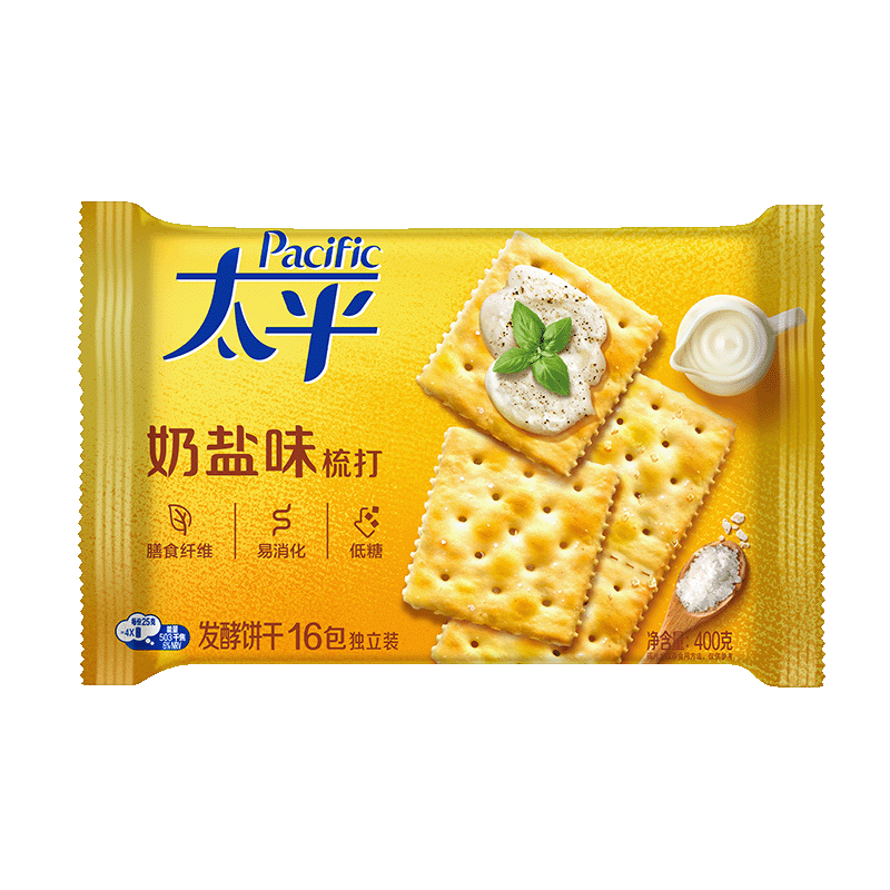 Pacific/̫ƽ �մ���� ������ʳ 400g ����ζ400g 1�� 11.9Ԫ