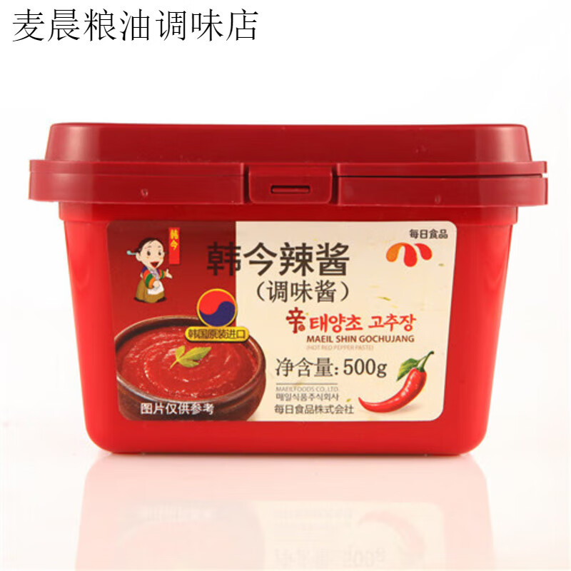 韓今辣醬辣醬石鍋拌飯醬炒年糕拌飯韓式辣醬 韓今辣醬500g一盒