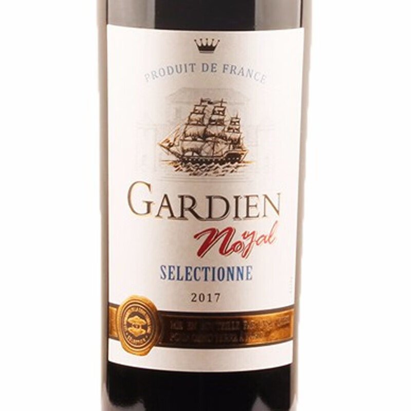 加蒂诺亚（GARDIEN）红葡萄酒 法国原装进口葡萄酒 750ml    加蒂诺亚特选干红整箱6支