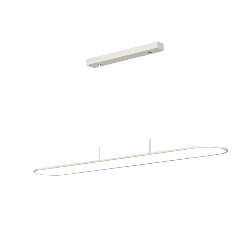 HD全光譜護(hù)眼吊燈 智能AI語音學(xué)習(xí)護(hù)眼大路燈平替 書房餐廳長條吊燈