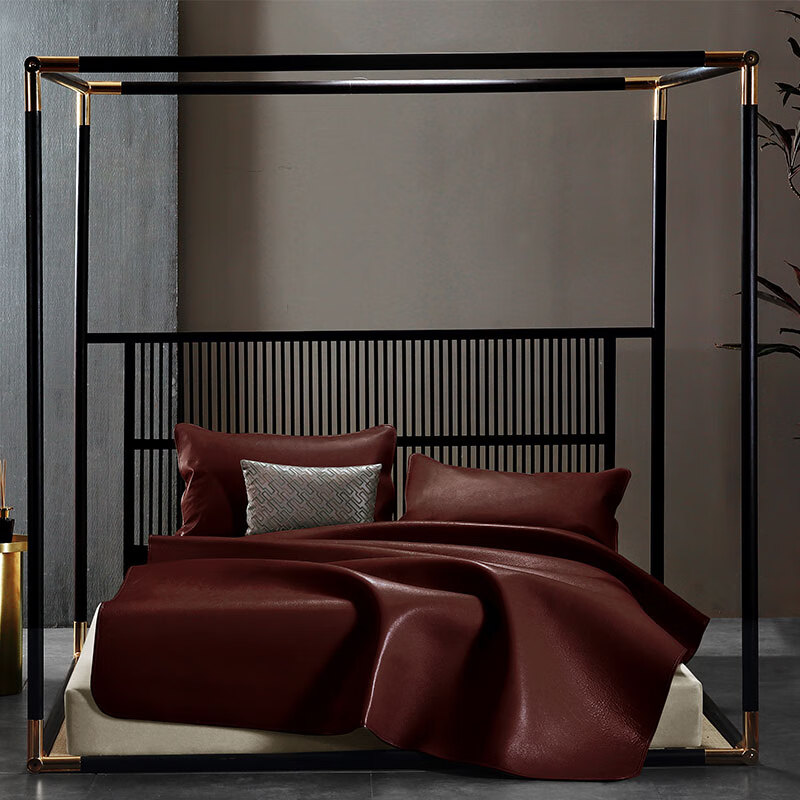 水星家紡牛皮席-·錦色青春軟牛皮席（單張）181622 角花牛皮席單張 180cm×200cm