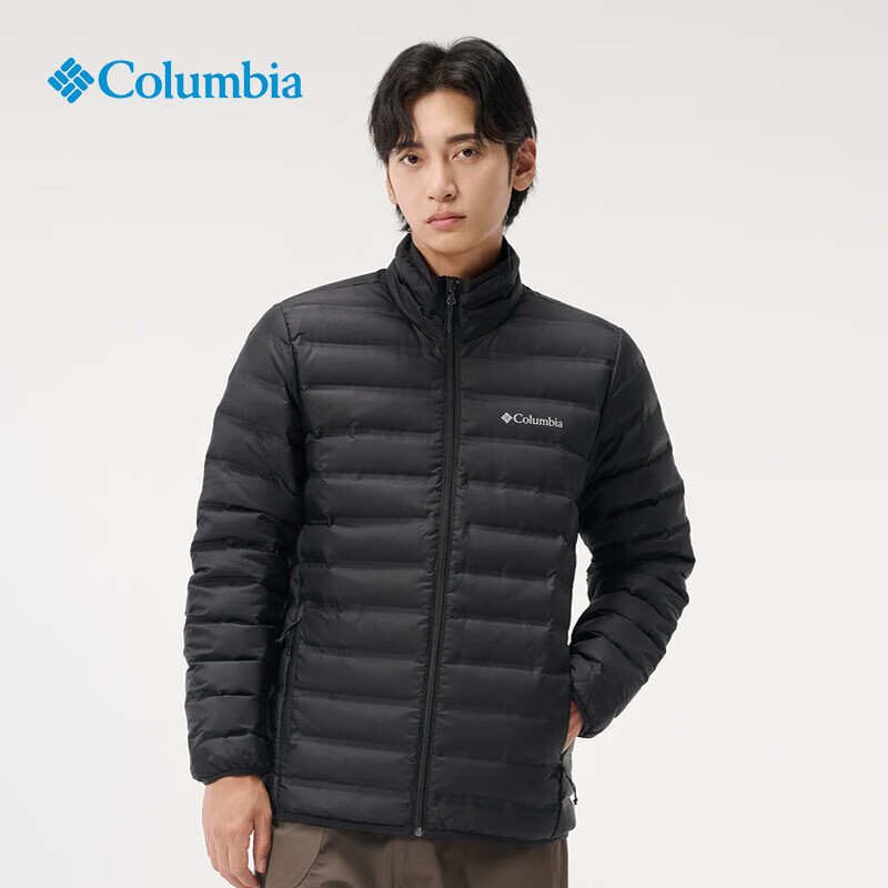 Columbia2025秋冬新品哥伦比亚户外男拒水防风保暖立领650蓬羽绒服WE9860 010 2XL 190/104A