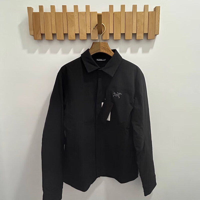 始祖鸟（ARC'TERYX）Arcteryx cronin insulated overshirt 始祖鸟休闲棉服夹克男 黑色_Black S