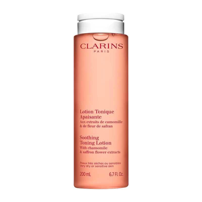 嬌韻詩(shī)Clarins舒緩柔膚水橙水200ml敏肌化妝水保濕進(jìn)口女生生日禮物雙11