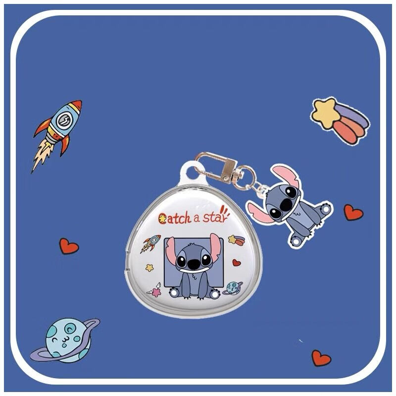 靠森(Kaooseen)适用华为tag保护套适用华为Tag保护套huaweitag防丢器TPU保护壳全包tag项圈配件防摔 透明 站姿草莓熊+同款挂件 华为tag