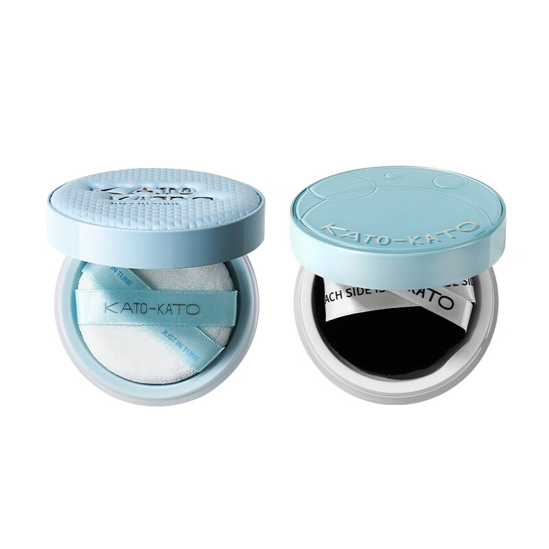 KATO-KATO精华沁水散粉控油持久保湿不脱妆防汗补妆蜜粉细腻生日礼物送女友 【秋冬限定】精华沁水散粉-百搭-（透明白）8g