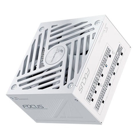海韵（SEASONIC）1000W FOCUS(2024)金牌白色电脑电源 ATX3.1/PCIe5.1/12V-2x6 支持5090/9070显卡