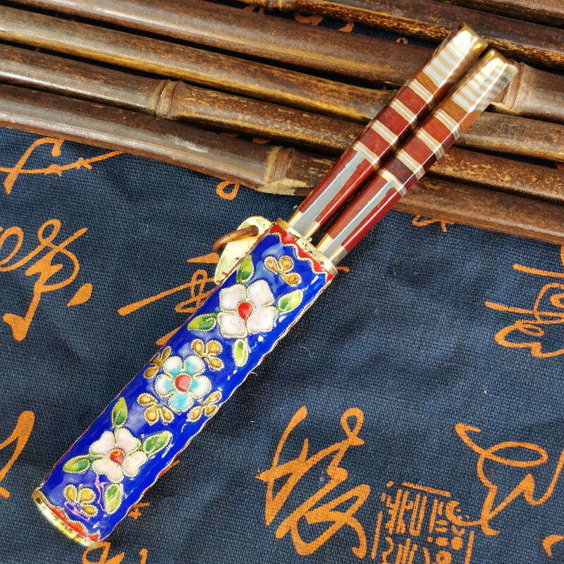 薇欧漫保安族手工刀大河家纯手工鸳鸯刀双刀吃肉小刀情侣刀 白 60