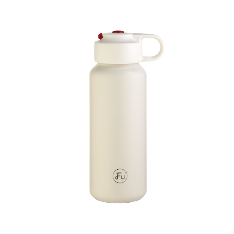 富光FU+单手开盖水杯子无螺纹速开保温杯大容量运动水杯户外出行男士