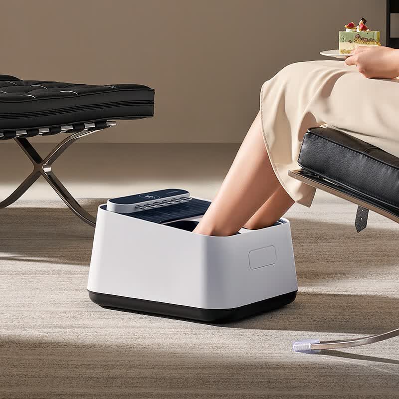 凯诗捷（KASJ） 足疗机足底按摩仪脚部足部脚底按摩器送父亲母亲长辈生日礼物Z5pro 流光白【插电款】