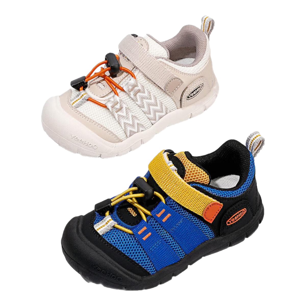 Ӣ�ϣ�YEEHOO��ͯЬ��ͯ�ܲ�Ь2025�＾�¿�͸��������ͯ����Ь��Сͯ�����˶�Ь ��ɫ 23 ��-�ʺϽų�14.3-14.6cm 127.9Ԫ