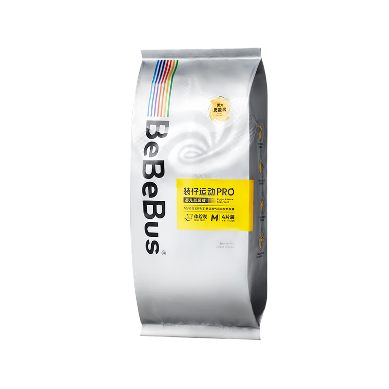 bebebus װ���˶�Pro M�� ֽ��� 4Ƭ 3.89Ԫ
