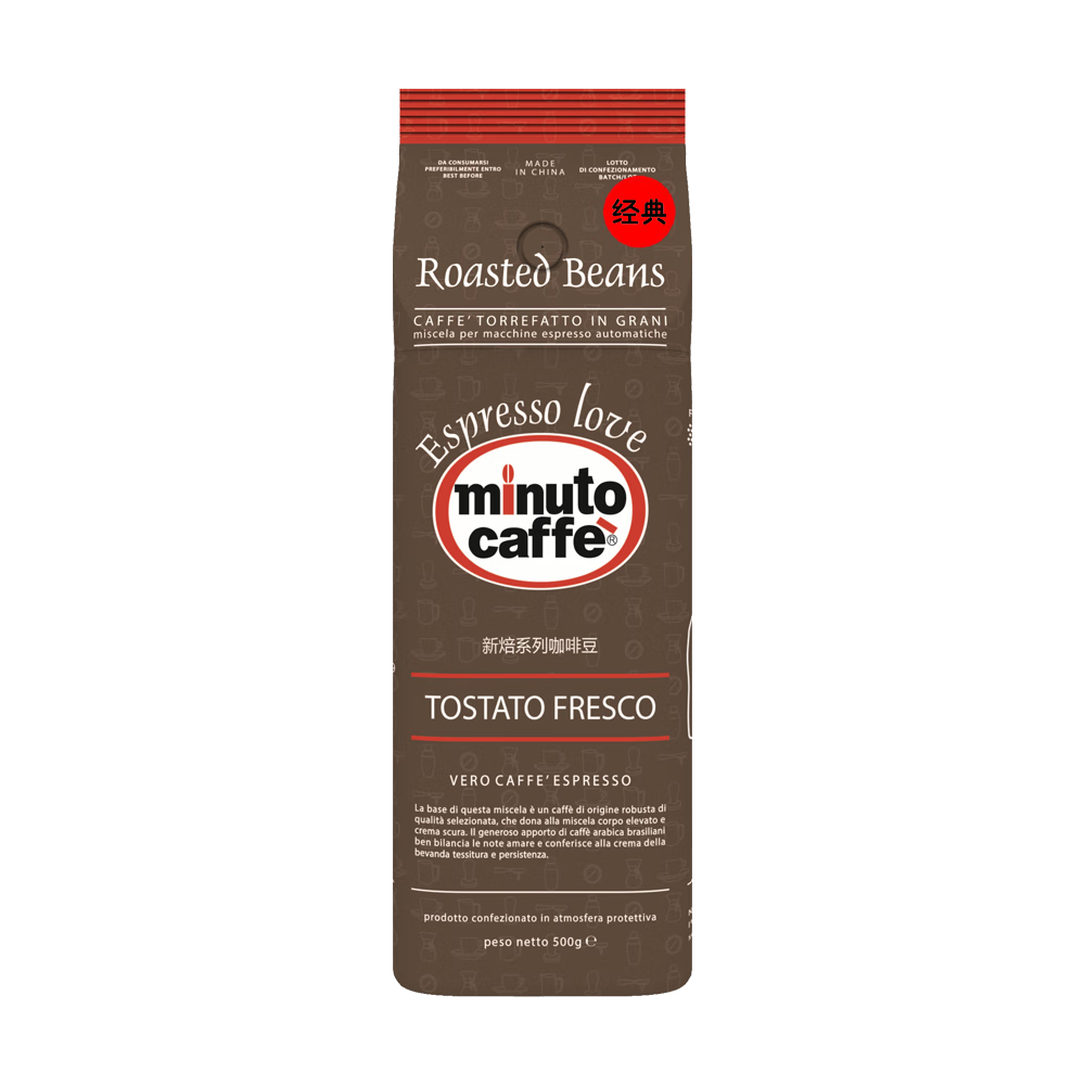 ESPRESSO LOVE MINUTO CAFFEMinuto���ʺ決��ȿ��ȶ�    500g �±�ϵ�п��ȶ�-���� 57.3Ԫ