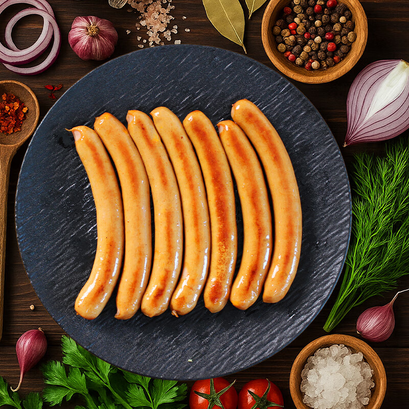 格拉芙阿尔卑斯芝士烤肠早餐肉肠 900g