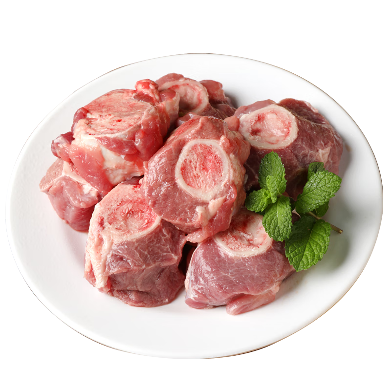 郯润食品 黑猪棒骨4斤/袋(≥30%带肉率) 冷冻猪筒骨猪汤骨生鲜食材 59.9元