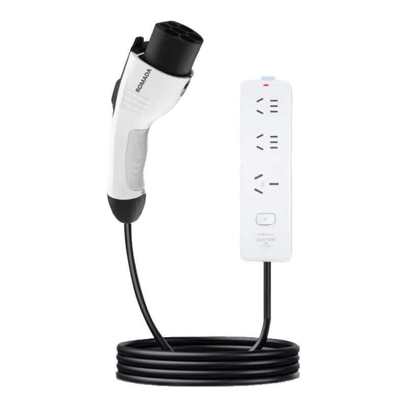 ROMADA小鹏放电枪小鹏MONA M03/P7+/G6/G7/X9/户外取电器新能源汽车放电插排插座设备 小鹏MONA M03 3米/4000w大功率/CCC检测认证/户外取电