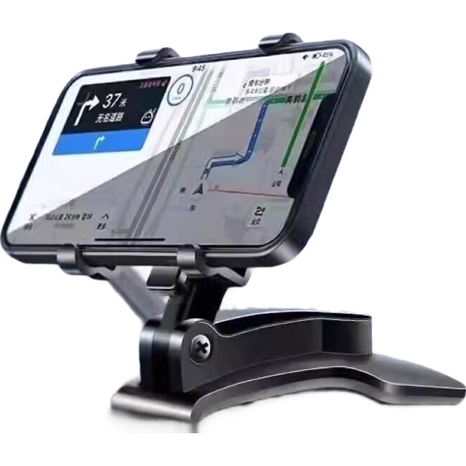 家用车载手机支架仪表台固定支架后视镜多功能通用导航支撑架 黑色