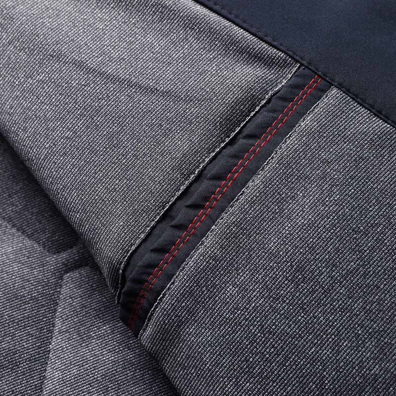 拾福(SHIFU)中老年男装冬季休闲商务棉服夹克外套男保暖棉衣上衣爸爸装衣服 墨绿色 4XL (195)