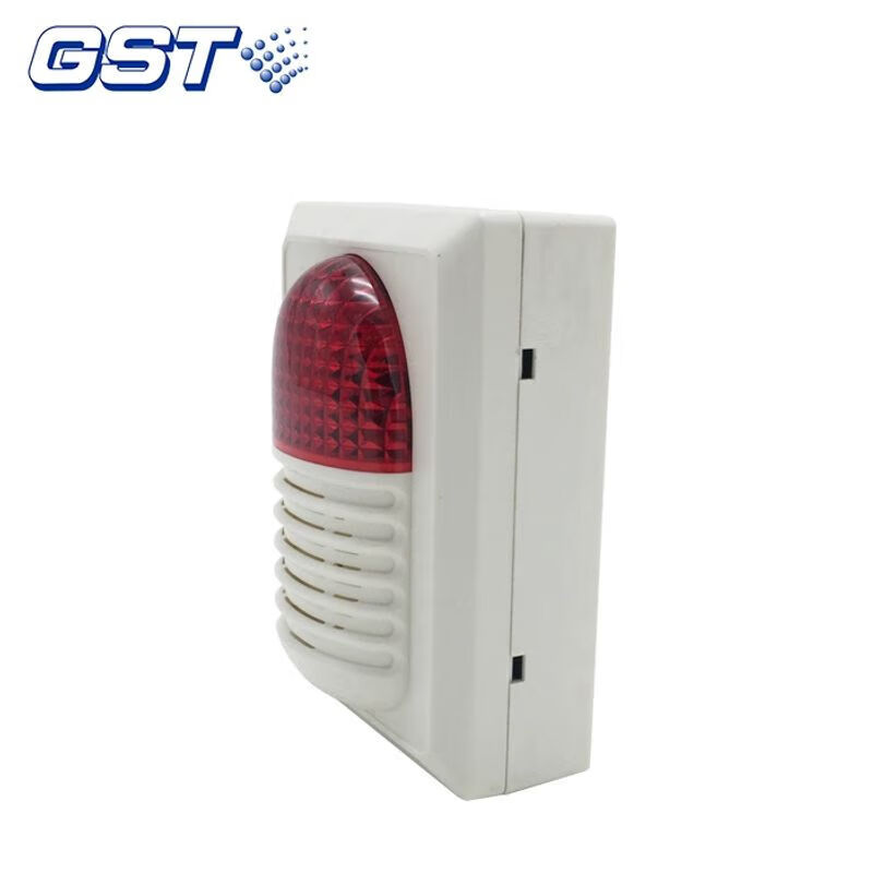 锟霖屹海湾火灾声光警报器 消防报警两线讯响器警示灯报警器