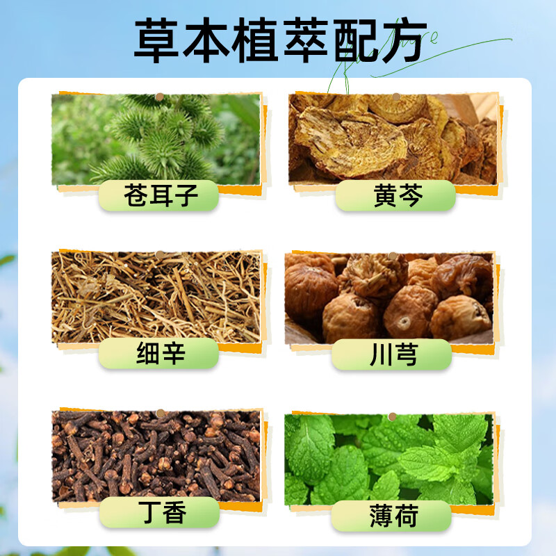 同仁堂苍耳子鼻炎油儿童成人通用鼻舒液棉棒鼻塞鼻干痒流鼻涕 同仁堂苍耳子油鼻舒液11.5ml【3瓶装】