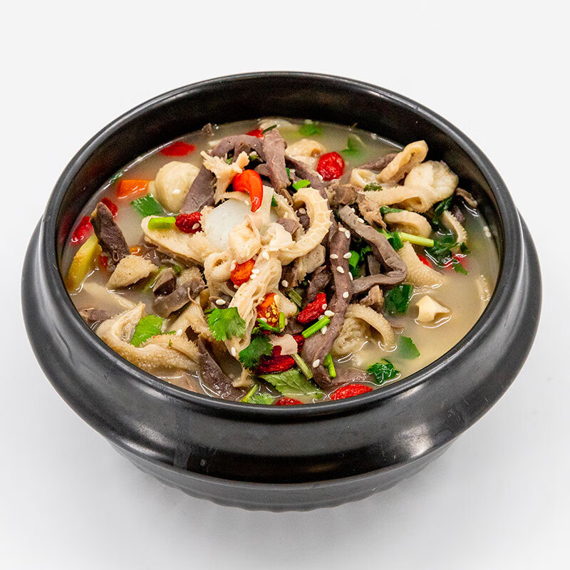 大庄园 国产鲜切牛杂煲 300g*6袋 含牛肺牛肝牛心牛肚 牛杂面 源头直发